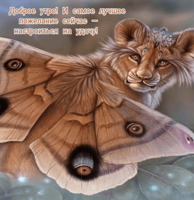 И самое лучшее пожелание сейчас — настроиться на удачу!