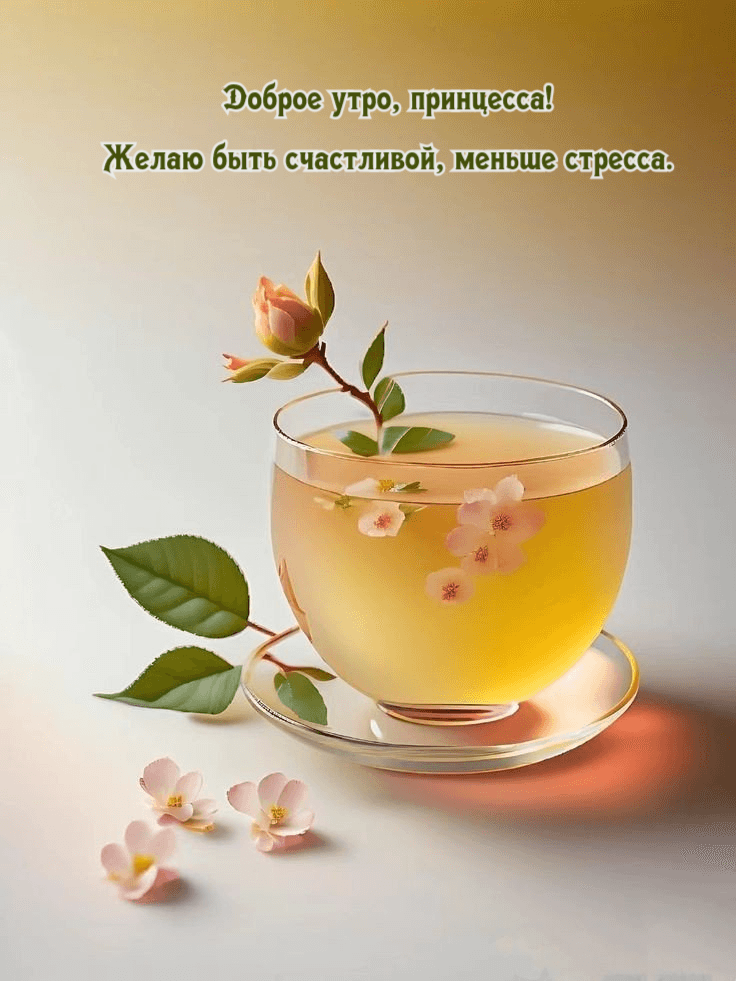 Желаю быть счастливой, меньше стресса.