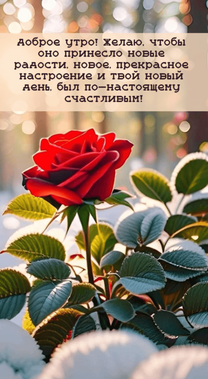 Желаю, чтобы оно принесло новые радости