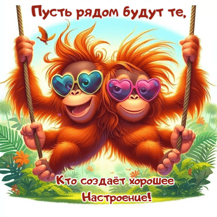 Пусть рядом будут те, Кто создаёт хорошее Настроение!