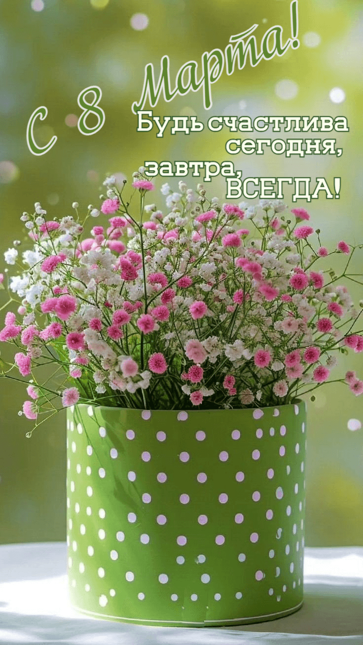 Будь счастлива сегодня, завтра, ВСЕГДА!