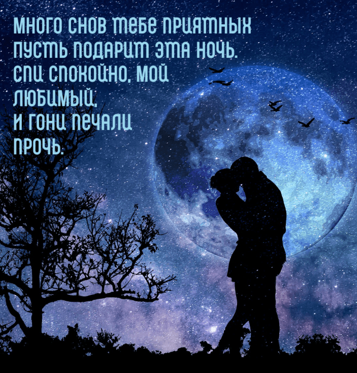 Много снов тебе приятных Пусть подарит эта ночь