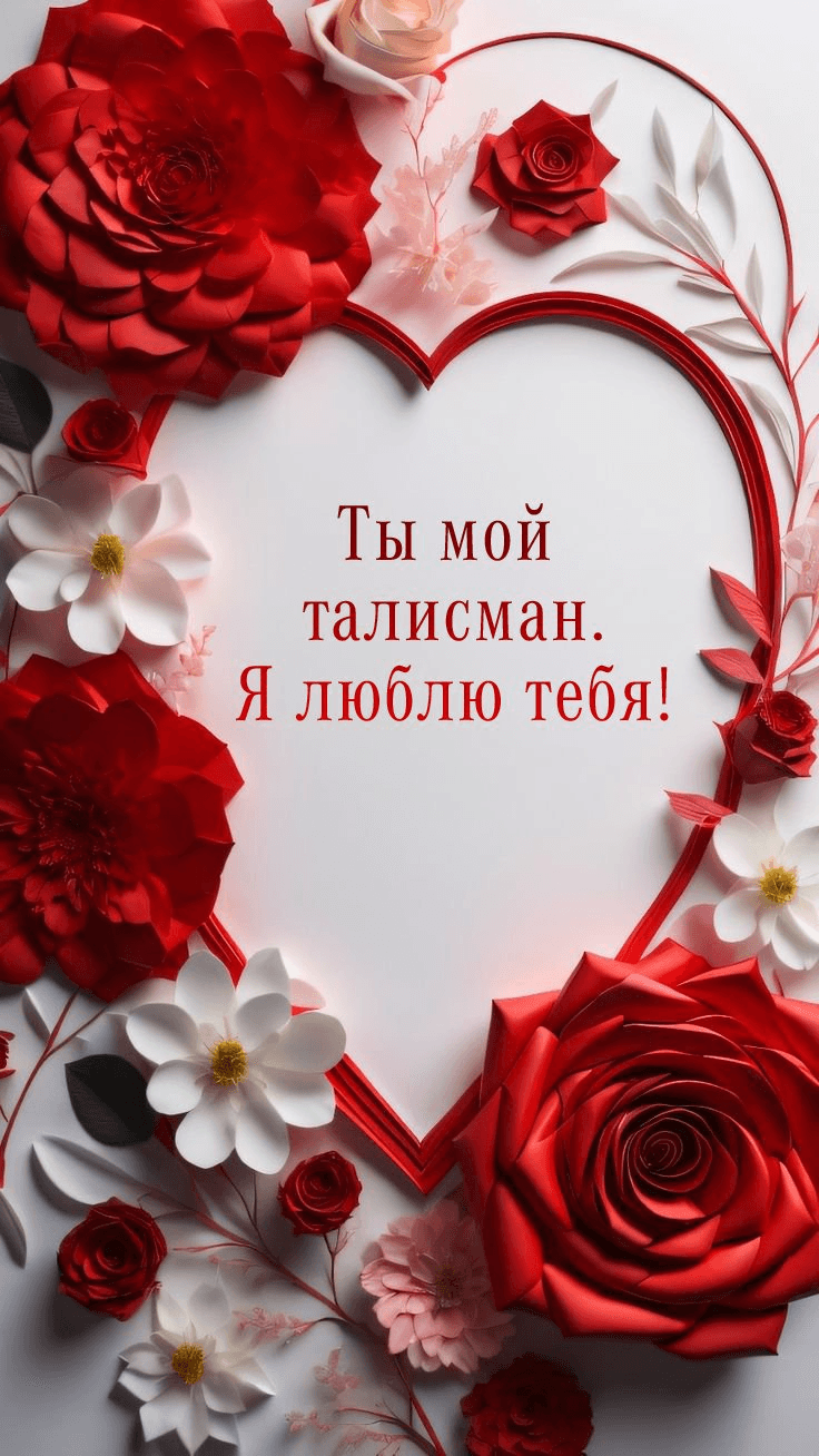 Ты мой талисман.