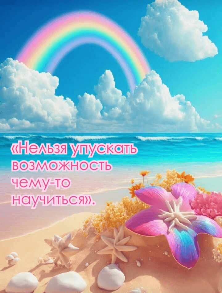 «Нельзя упускать возможность чему-то научиться».